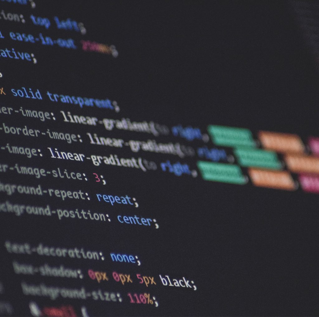 CSS code screenshot